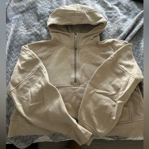 LULULEMON HALF-ZIP SCUBA (Colour: TRENCH) - Size XS/S